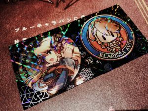 景品ステッカーのクラリッサ