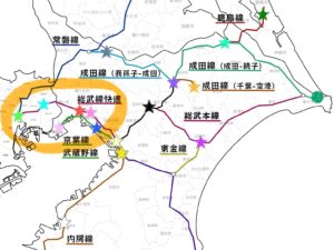 千葉県マップ