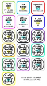 ポスター掲示駅。
未達は東京駅、新小岩駅、船橋駅、津田沼駅、新浦安駅、海浜幕張駅