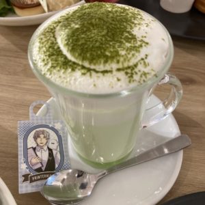 遠野さんの抹茶ラテ