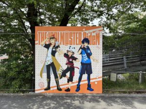 道中にいたアトラクション組。