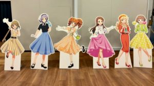 左から桃子、瑞希、やよい、伊織、唯、柚。