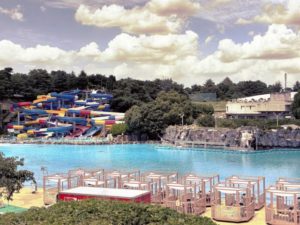 プールの写真。