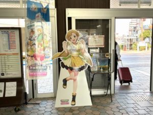 のり子ちゃんパネル。