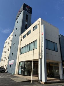 ホテルニューつたや外観。